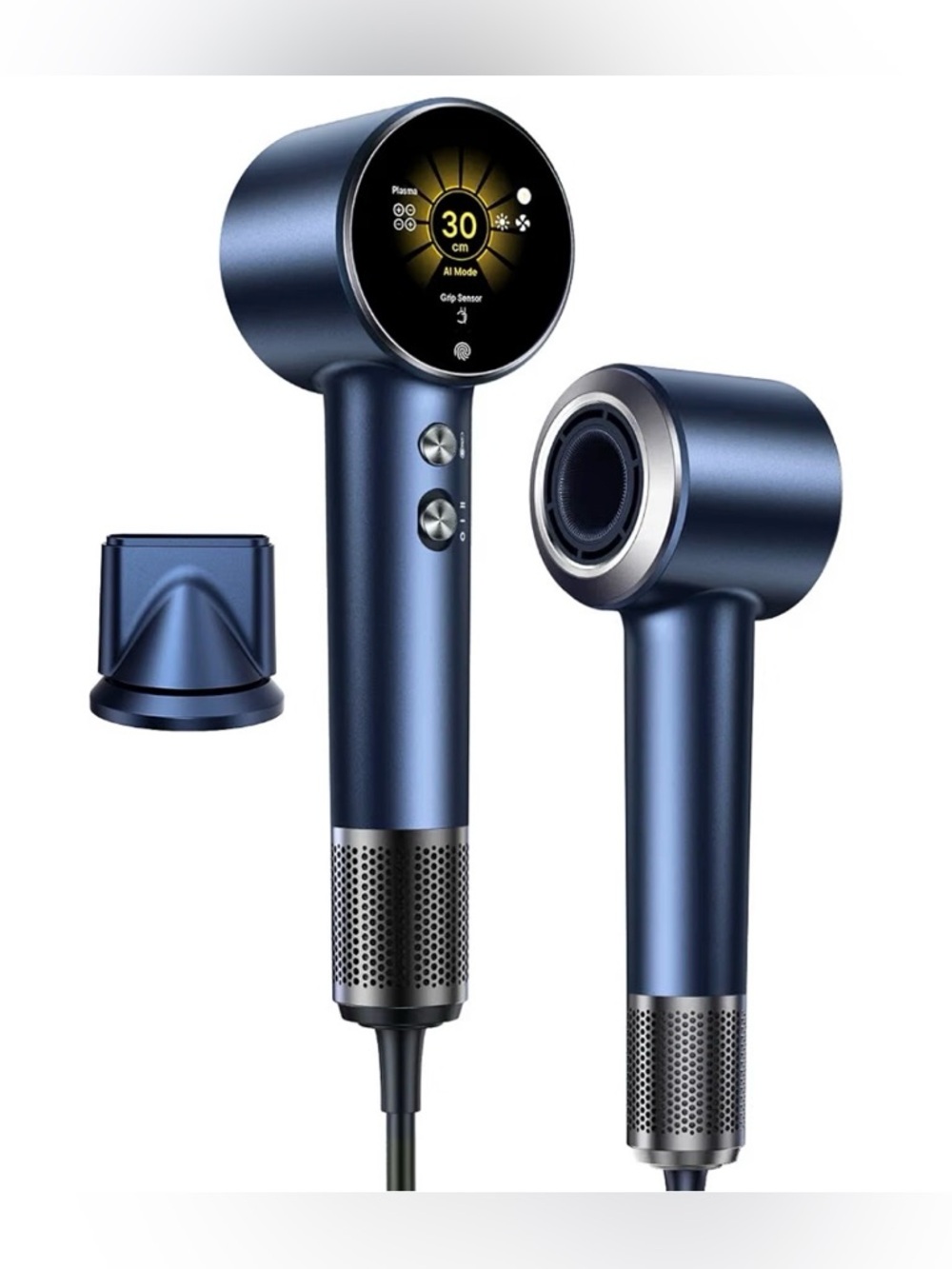 Plasma AI Midnight Blue Smart Ionic Hair Dryer